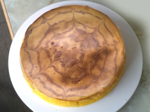 南瓜のチーズケーキ