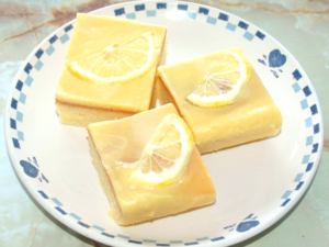 レモンカードのバターケーキ
