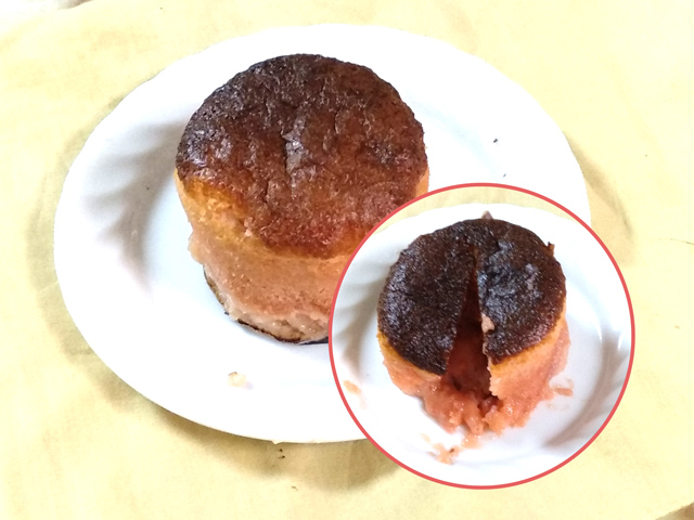 バレンタイン★苺チョコのフォンダンショコラ風ケーキのレシピ