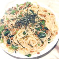 ささっと作れる！小松菜と納豆の和風パスタのレシピ